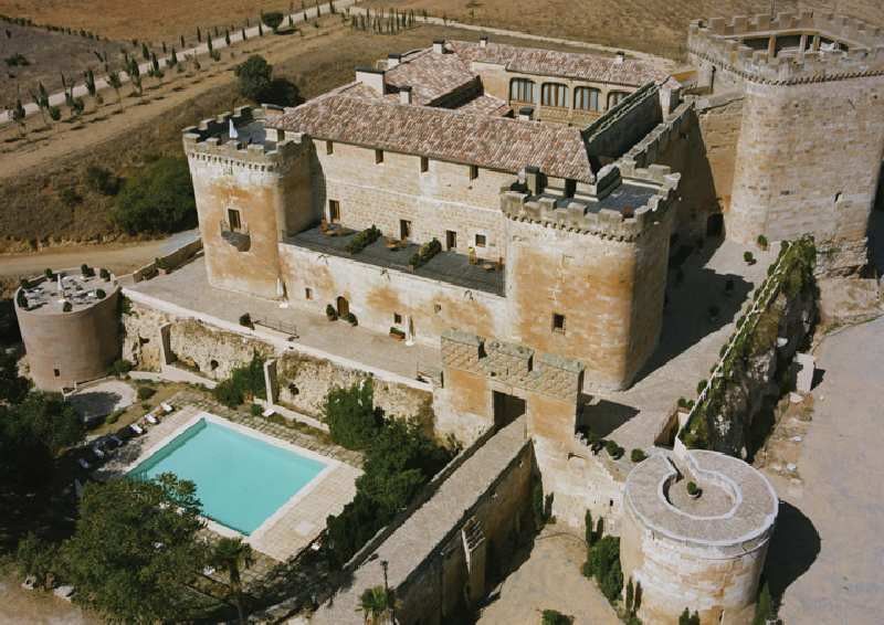 Posada Real Castillo Del Buen Amor Topas Екстер'єр фото